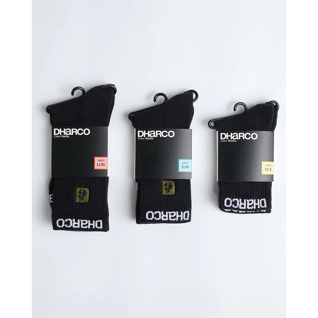 Crew Socks | Black