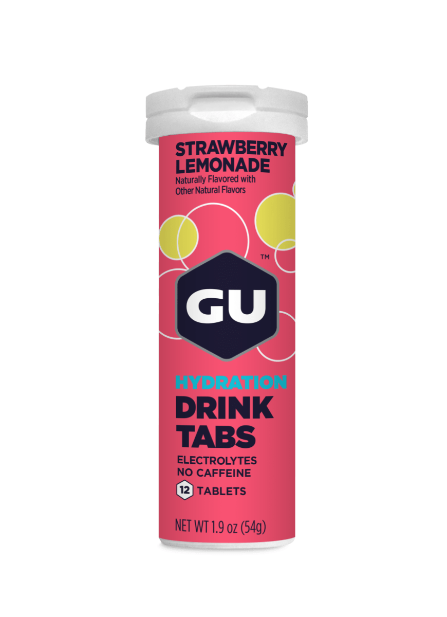 GU Tabs de Hidratación - Strawberry Lemonade - Sin cafeina