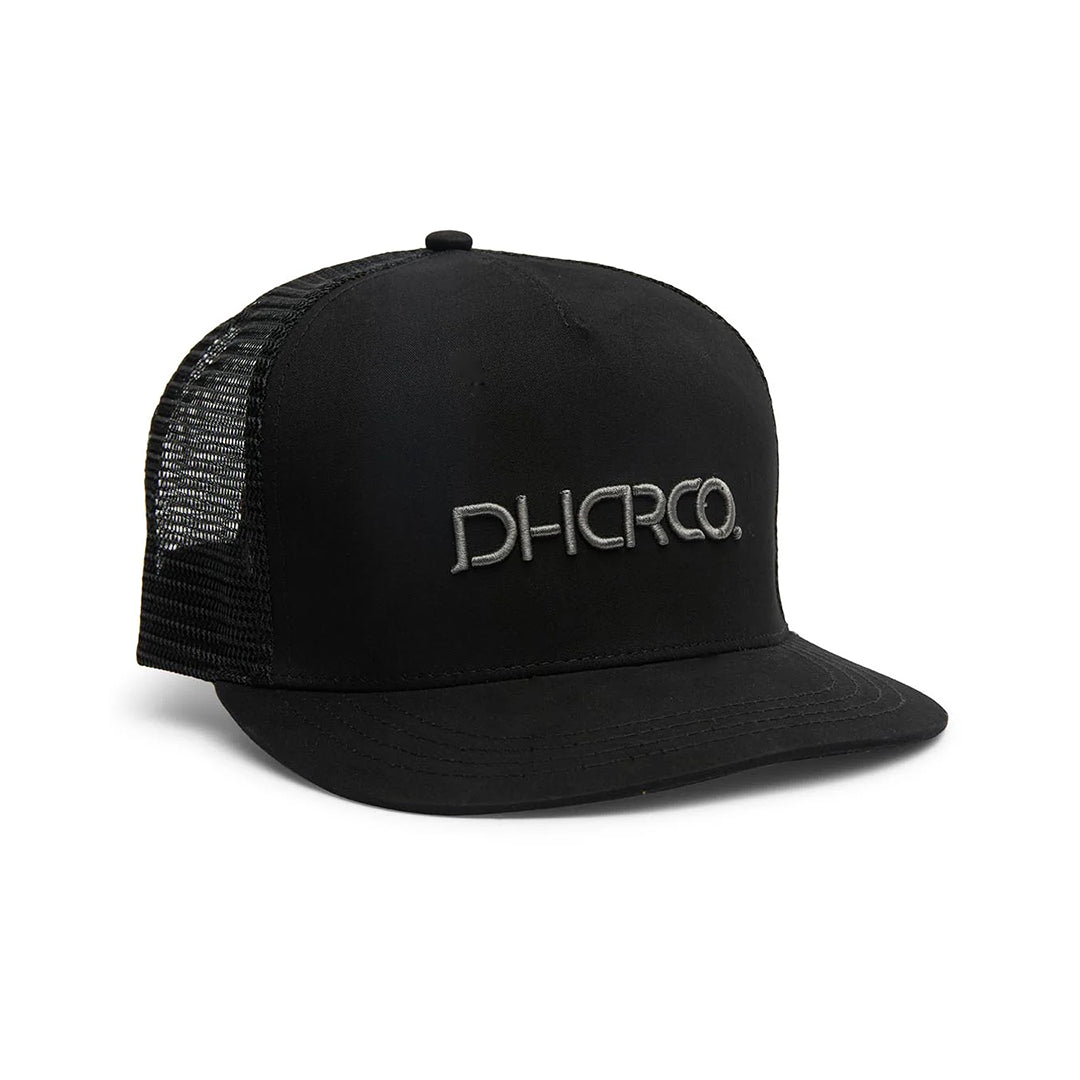 Flat Brim Trucker | Black