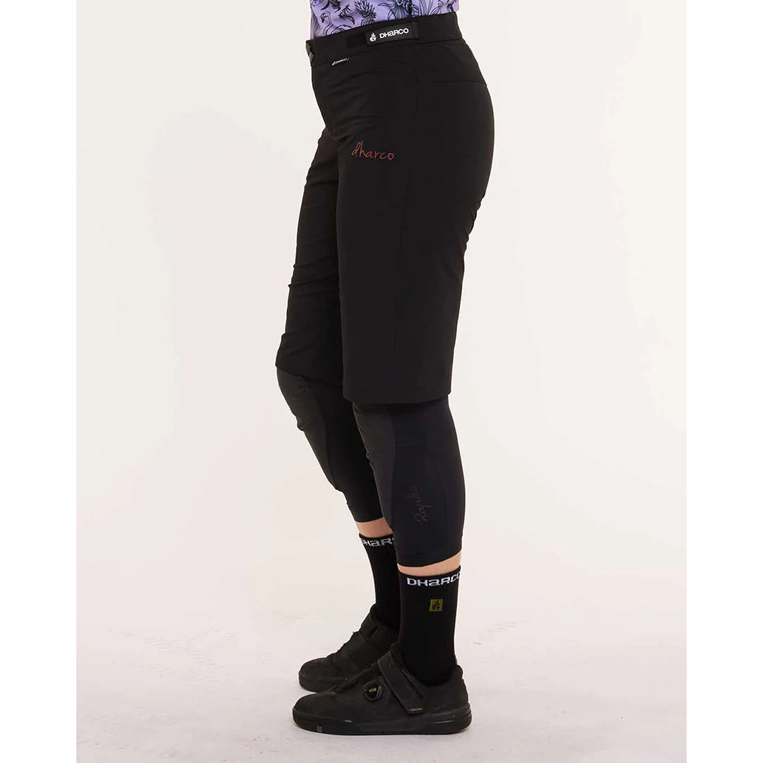 Womens Gravity Shorts | Black