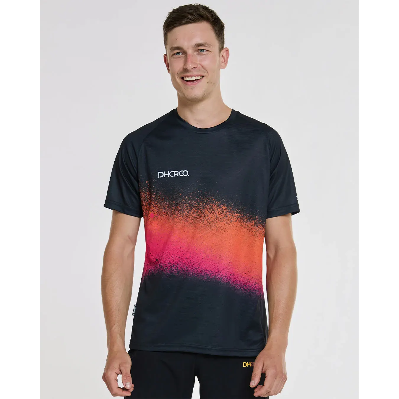 Mens Short Sleeve Jersey | Black Snake