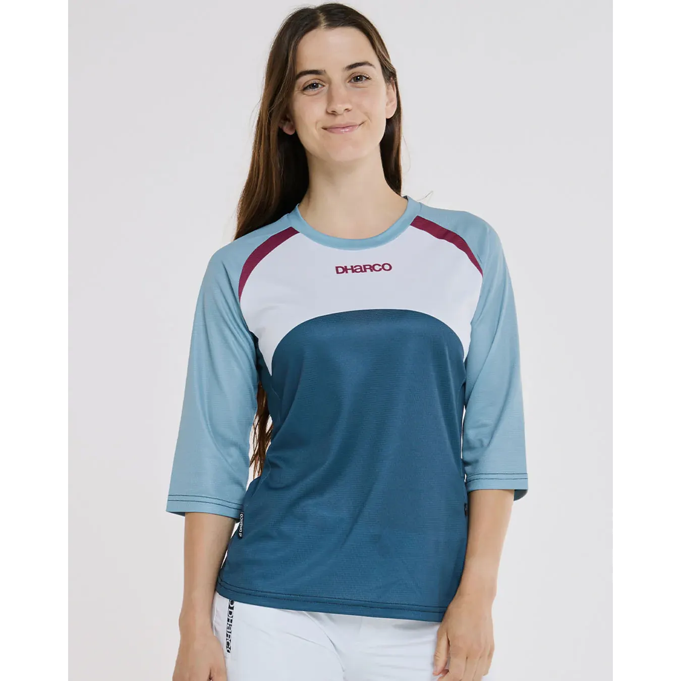 Womens 3/4 Sleeve Jersey | Farrah