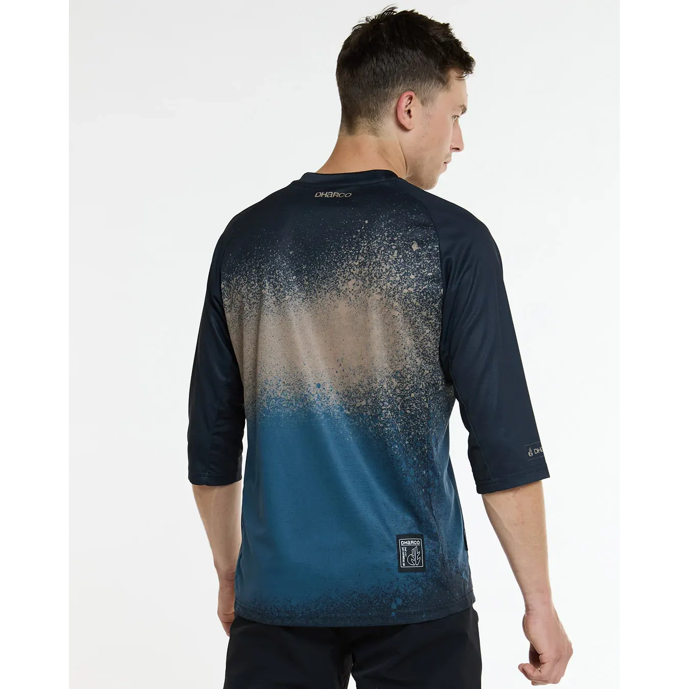 Mens 3/4 Sleeve Jersey | Dusty Waters