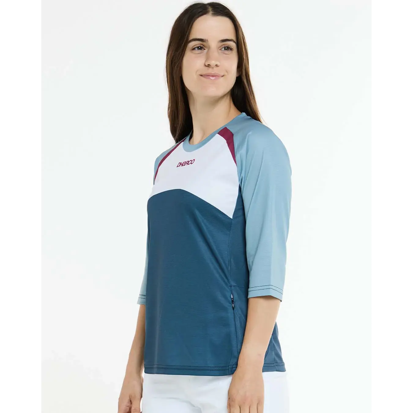Womens 3/4 Sleeve Jersey | Farrah