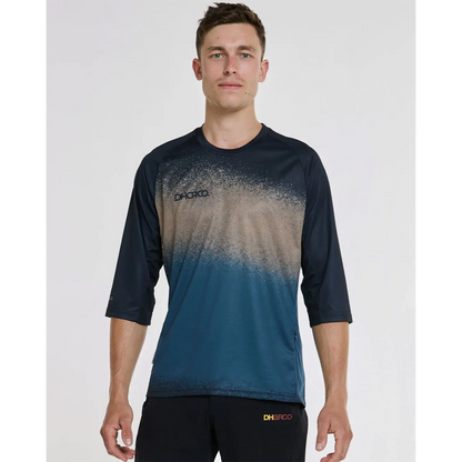 Mens 3/4 Sleeve Jersey | Dusty Waters