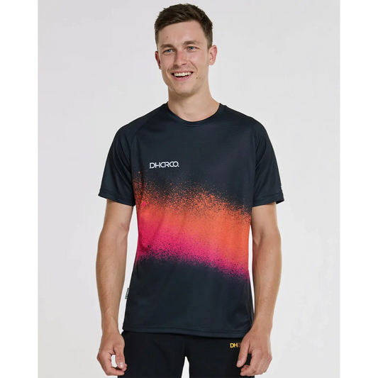 Mens Short Sleeve Jersey | Black Snake