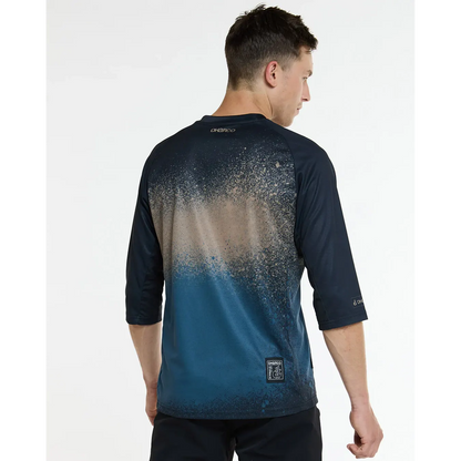 Mens 3/4 Sleeve Jersey | Dusty Waters