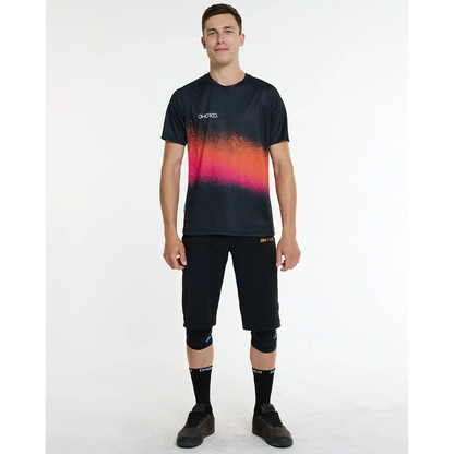 Mens Short Sleeve Jersey | Black Snake